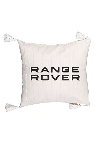 BEKZ Fringed Pillowcase, Range Rover, 45×45 cm, With zipper