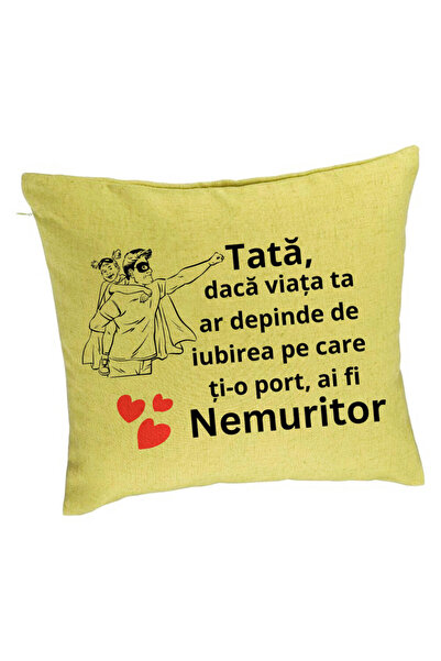 BEKZ Față de pernă, model pentru Tata 7, 40x40 cm, verde