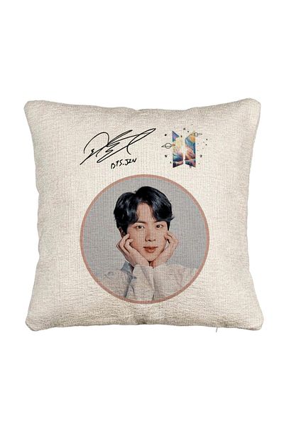 BEKZ Perna Decorativa Canapea BTS Suga, 40x40 cm, Cu fermoar