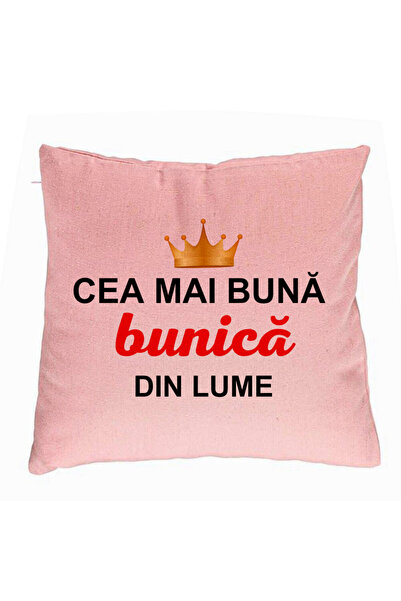 BEKZ Față de pernă pentru bunică 10, 40x40 cm, roz