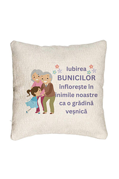 BEKZ Fata de perna Canapea pentru Bunici 2, 40x40 cm, Cu fermoar