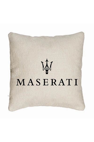 BEKZ Perna Decorativa Canapea , Maserati, 40×40 cm, Husa Detasabila, Burduf