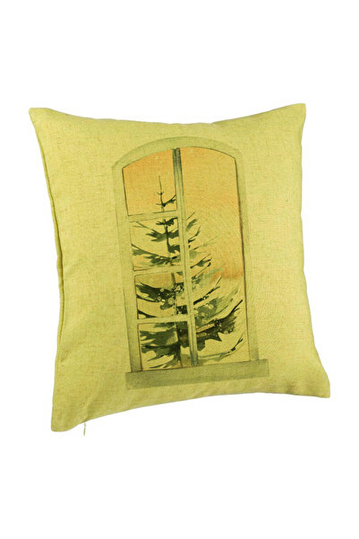 BEKZ Калъфка за възглавници с коледна тематика, 5 броя, 40x40 см, зелена