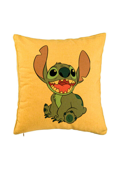 BEKZ Față de pernă, model de desene animate Lino, 40x40 cm, galbenă