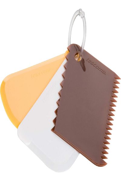 TESCOMA Delicia Spatula Set – 3-Piece, Flexible Silicone, Assorted Sizes
