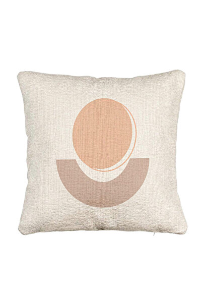 BEKZ Fata de perna Canapea, Model Abstracta 7, 40x40 cm, Cu fermoar