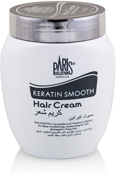 Paris Collection كريم الشعر - كيراتين ناعم - 475 مل