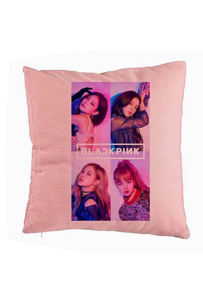 BEKZ Față de pernă Blackpink, 5 buc., 40x40 cm, roz