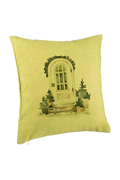 BEKZ Калъфка за възглавници с коледна тематика, 8, 40x40 см, зелена