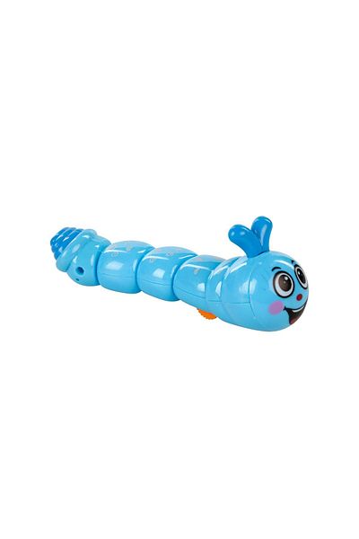 Cosby Wind-Up Cheerful Caterpillar - Blue