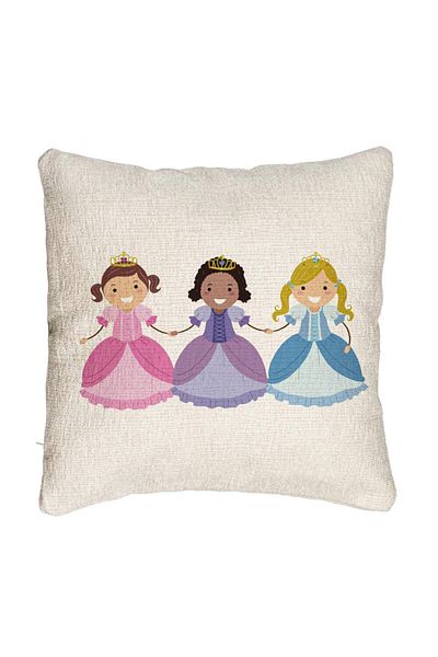 BEKZ Perna Decorativa Canapea, Model 3 Printese, 40x40 cm, Cu fermoar