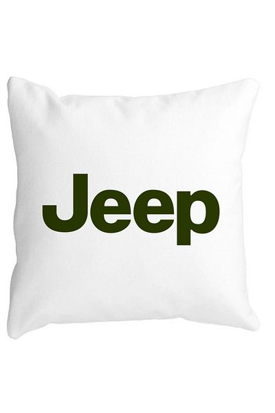 BEKZ Pillowcase, Jeep, 40×40 Cm, White, Matte