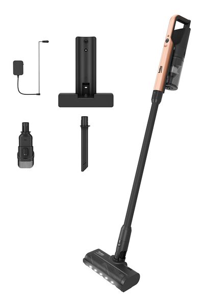 Beko Aspirator vertical 2 în 1 BEKO VRT65421VC, 250W, 0,4l, autonomie maximă 40 min, lumină LED, HEPA 10