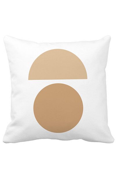 BEKZ Pillowcase Abstract Creative Pattern 9.40x40 Cm, White, Matte