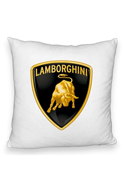 BEKZ Perna Decorativa Fluffy , Lamborghini, 45×45 cm, Cu fermoar