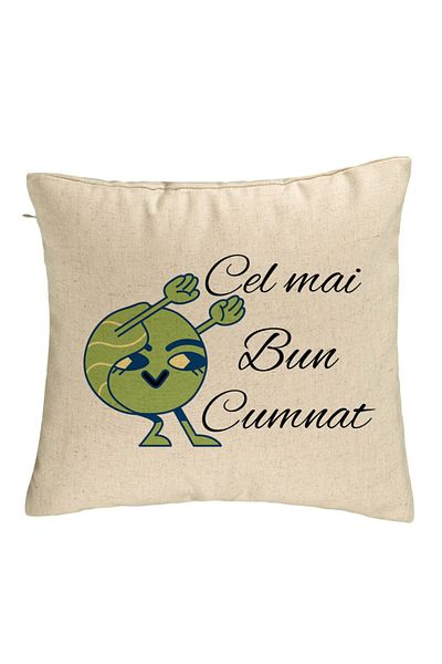 BEKZ Față de pernă pentru cumnat 4, 40x40 cm, bej