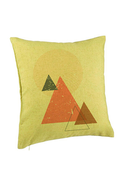 BEKZ Pernă decorativă, model abstract cu forme geometrice 4, multicolor, 40x4...