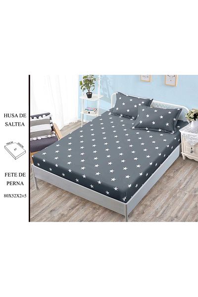 CHIRASO CHIRASO SUMMER Duvet Cover Set, Satin Cotton, 180x200 cm and 2 Pillowcases 80x52 cm