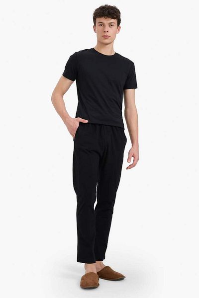 DeFacto New Season Regular Fit Basic Plain Pajama Bottoms with Pockets