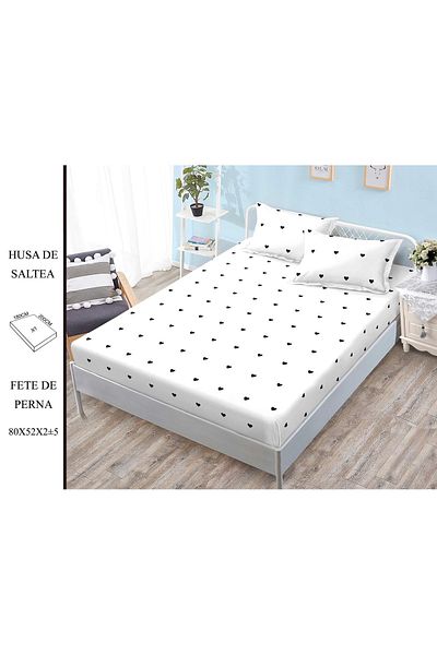 CHIRASO CHIRASO SUMMER Duvet Cover Set, Satin Cotton, 180x200 cm and 2 Pillowcases 80x52 cm