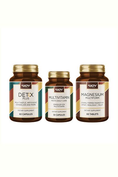 Bigjoy Vitamins مجموعة الفيتامينات والمعادن للرجال مولتيفيتامين 30 كبسولة + د...