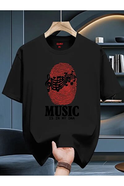 PERISENSE تي شيرت أسود للجنسين للنساء/الرجال مطبوع عليه رقبة دائرية وأكمام قص...