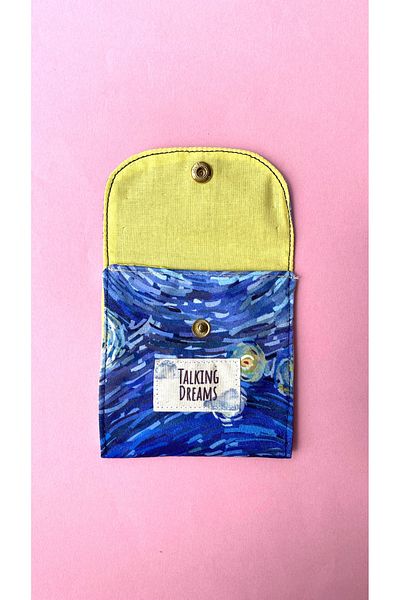 TALKING DREAMS Van Gogh Starry Night Wallet with Cover