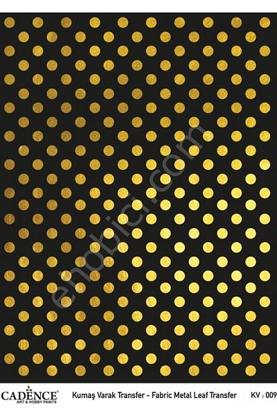 Cadence Kv-09 Cadence Fabric Foil Transfer Gold 30X42