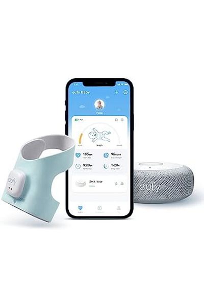 eufy Smart Baby Monitoring Device with Wi-Fi 2.4GHz, Sleep and Nap Tracking, Heart Rate and Oxyg S320