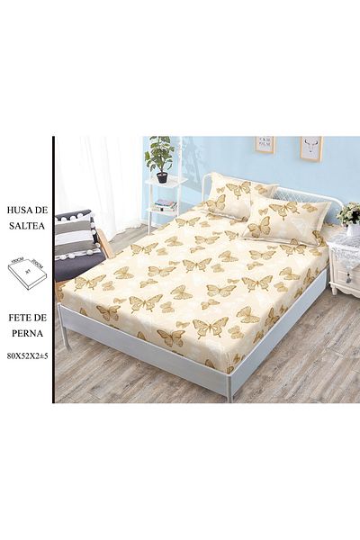 CHIRASO CHIRASO SUMMER Duvet Cover Set, Satin Cotton, 180x200 cm and 2 Pillowcases 80x52 cm