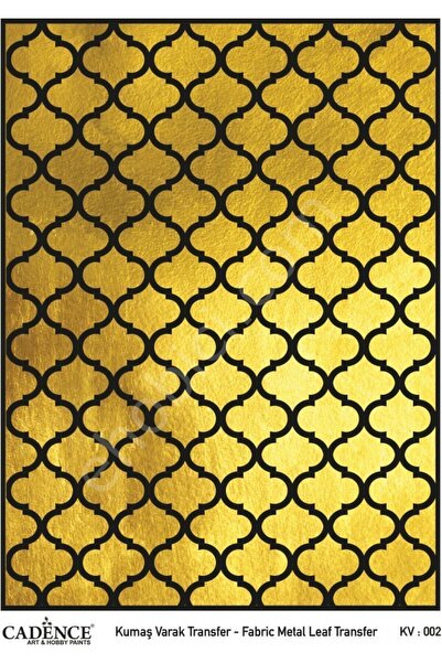 Cadence Kv-02 Cadence Fabric Foil Transfer Gold 30X42