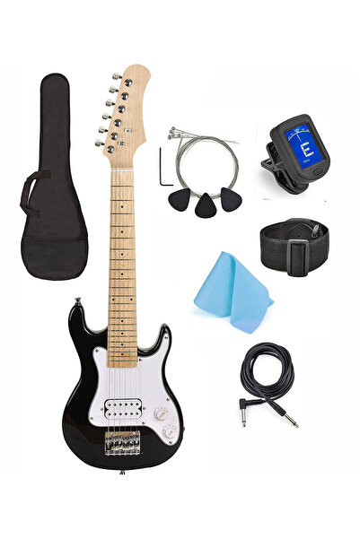 SHIPMENT Çocuklar Için Elektro Gitar Profesyonel Başlangıç Seti Yeni Başlayanlar Mini Elektro Gitar Seti