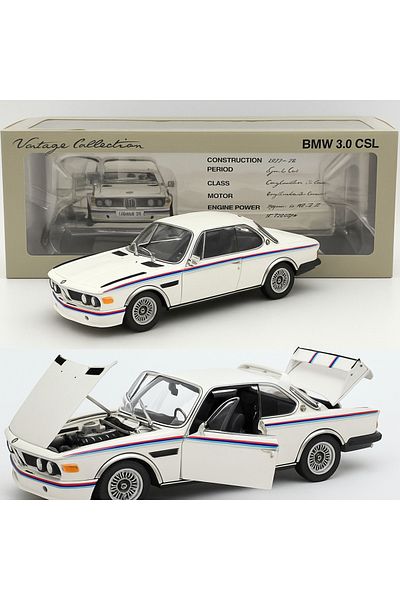 Minichamps Bmw 3.0 Csl 1973 -1:18 Scale Diecast Model Car |   Limited Edition