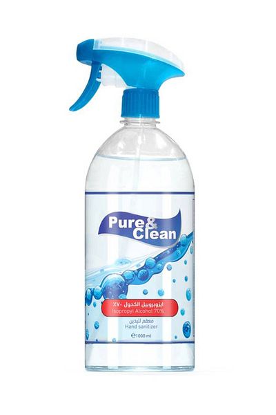 Pure and Clean Isopropyl Alcohol 70% _1000 ml