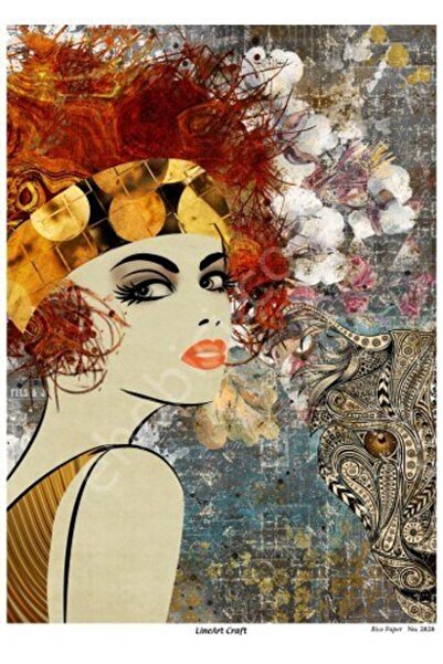 ehobici نموذج ورق ديكور نحاسي من لاينارت - 2828