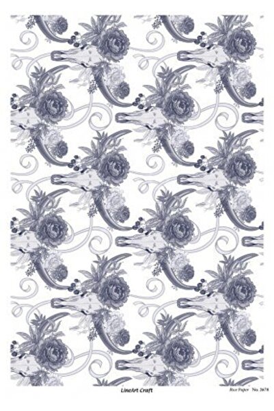 ehobici نموذج ورق ديكور نحاسي من لاينارت - 2678