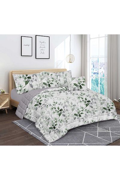 Blue Rose Summer double bedspread, printed to match your room decor, made of the finest microfiber, size 230*250 cm