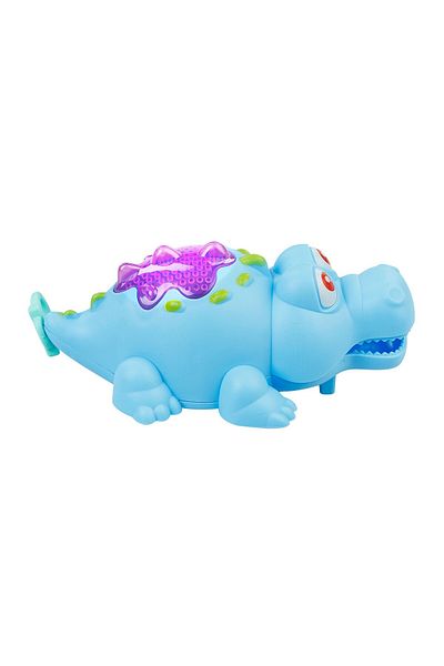 Cosby Wind-Up Lighted Cheerful Crocodile - Blue