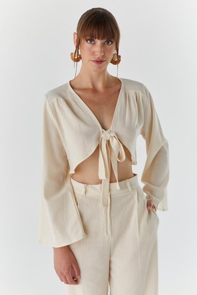 Shopping Shop Rope Tie Suit Natural