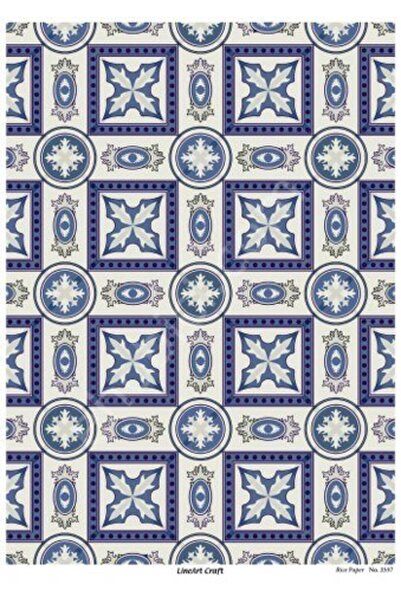 ehobici Lineart Brass Decopage Paper Model - 2557