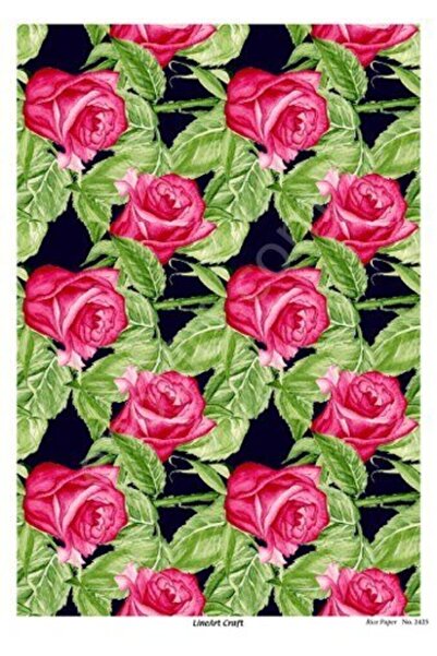 ehobici Lineart Brass Decopage Paper Model - 2425