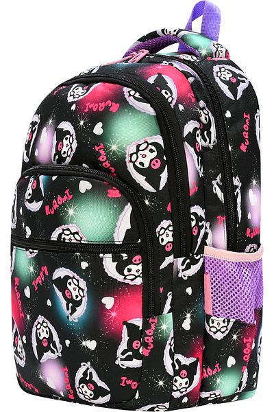 QL ACCESSORY Kuromi set de 3 ghiozdane de lux pentru școală primară