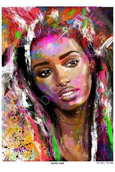 ehobici Lineart Brass Decopage Paper Model - 1686