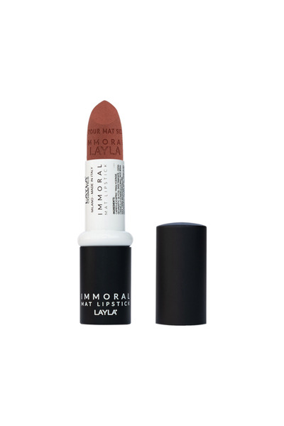 Layla Cosmetics Immoral Matte Lipstick No 3 Aplomb - Intense Matte Lipstick