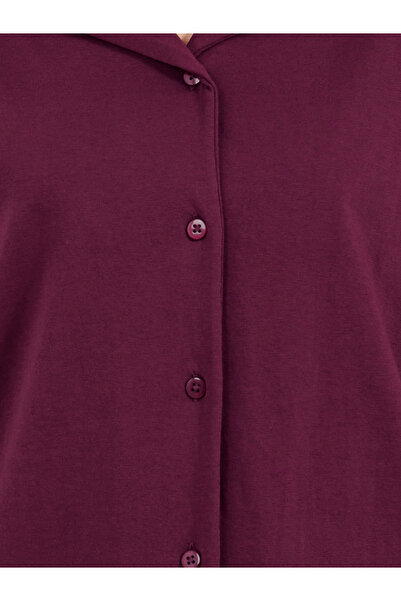 Styli Cotton Jersey Long Sleeves Shirt and Pyjama Set