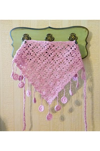 El örgüsü Ydr Design Hand Knitted Bandana