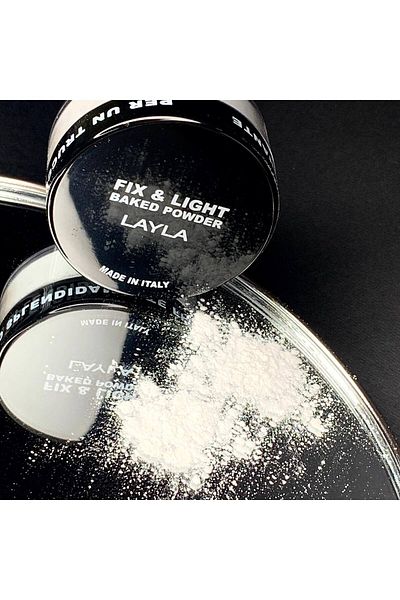 Layla Cosmetics Fix and Light Baked Powder No 1 - Baked powder