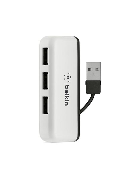 Belkin Belkin Travel USB Hub 4 Port White
