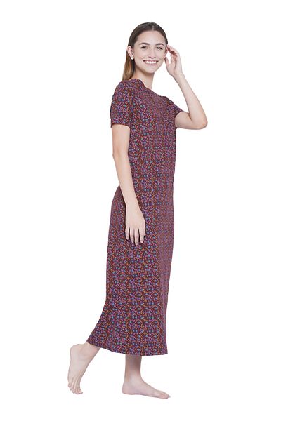 LAUREN SMITH Casual Printed Nightdress Light Green