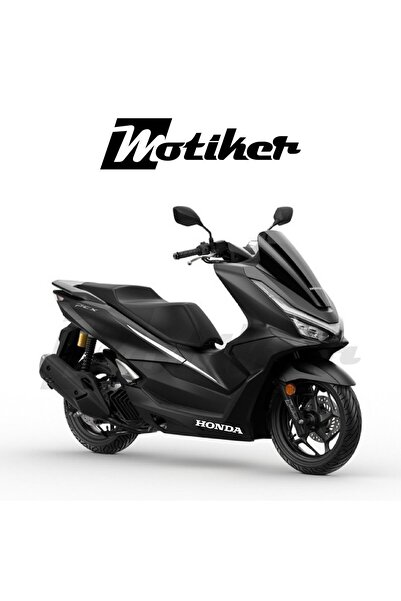 Motiker HONDA PCX 2025 Motosiklet Sticker Etiket Modeli Beyaz